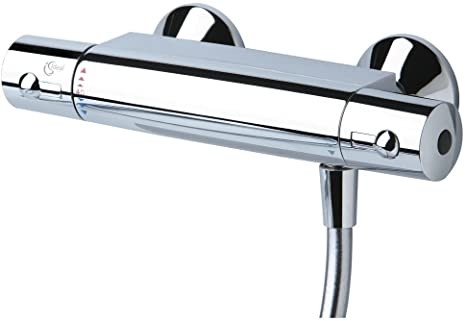 Mitigeur thermostatique de douche avec raccord chrome Ideal Standard Ceratherm